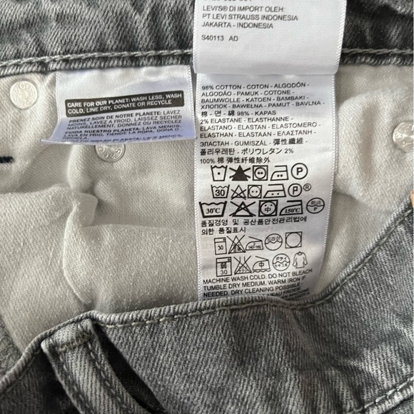 LEVI’S 514 JEANS IN GREY - Picture 11 of 11
